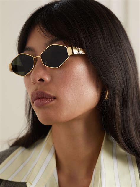 gold celine sunglasses dupe|celine sunglasses triomphe dupe.